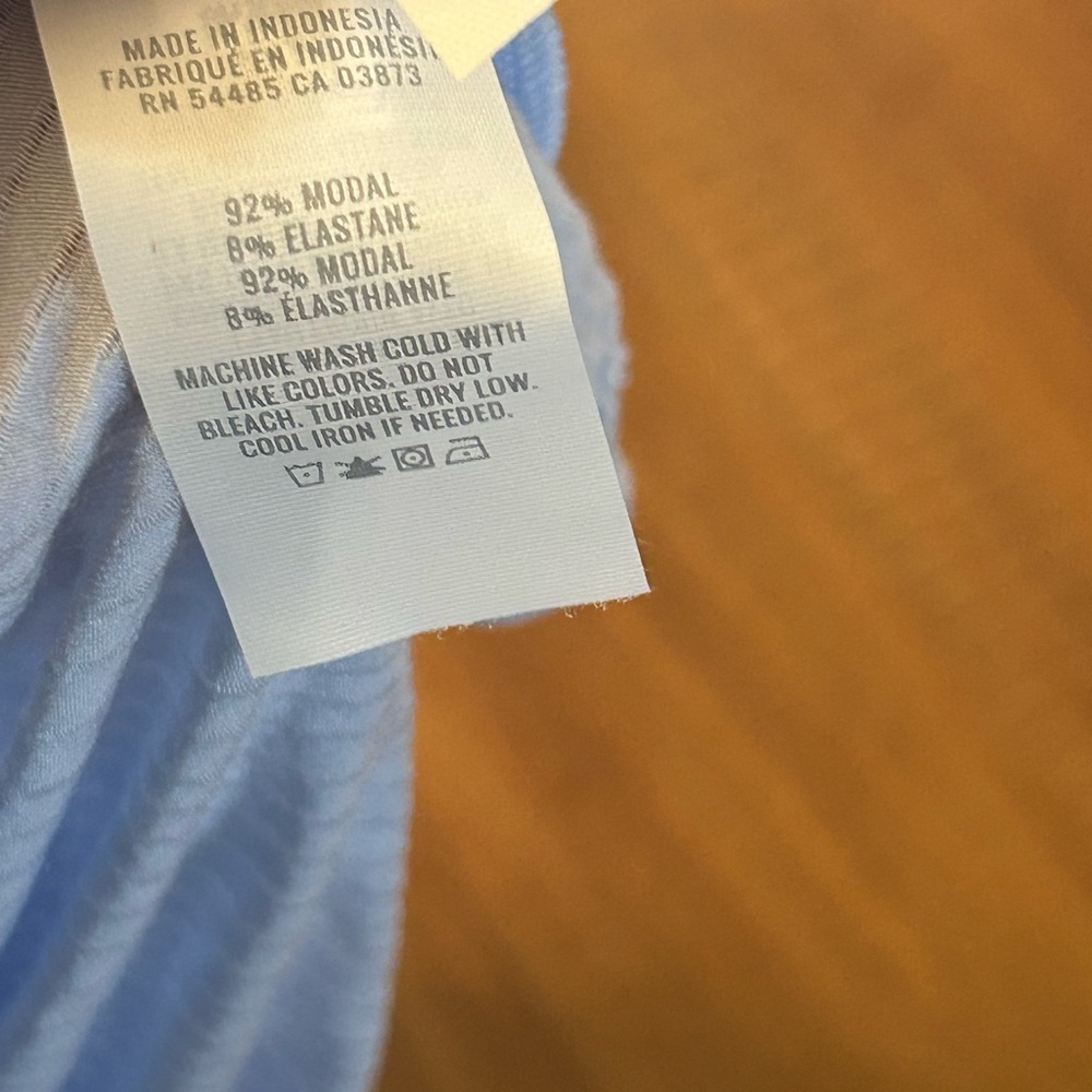 NWT Aerie Short-Sleeve Ribbed Sleep Shirt - Picture 7 of 7